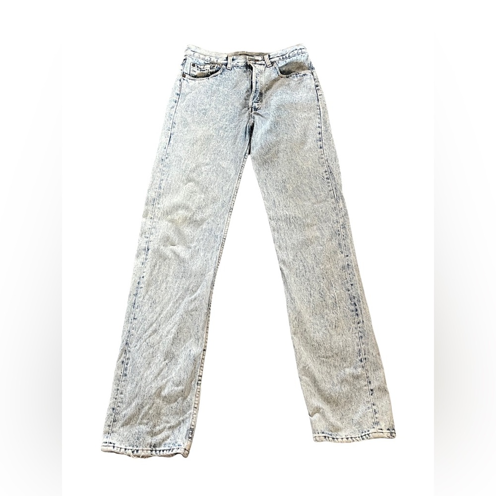 Levi’s Men’s Vintage Acid Wash Button Fly 501 Jeans size 32 x 36